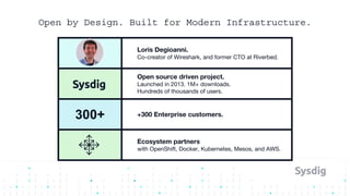Sysdig Open Source Intro | PDF