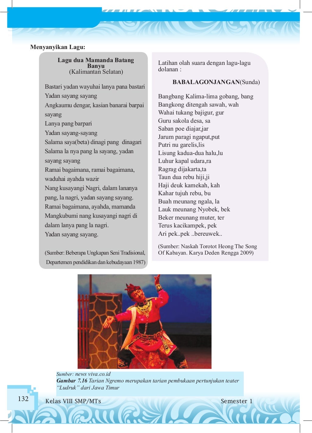 Buku Siswa Seni Budaya Kelas VIII SMP Kurikulum 2013 Buku Siswa Seni Budaya Kelas VIII SMP Kurikulum 2013