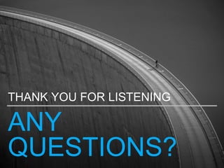 ANY
QUESTIONS?
THANK YOU FOR LISTENING
 