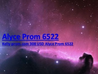 Alyce Prom 6522
Kelly-prom.com 308 USD Alyce Prom 6522
 