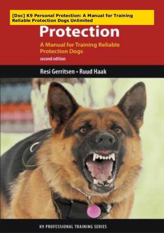 protection dog training