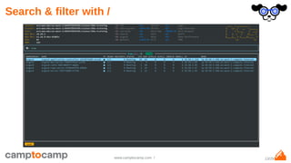 13/29www.camptocamp.com /
Search & filter with /
 