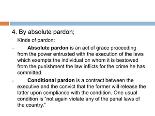 Extinction of criminal liability | PPTX