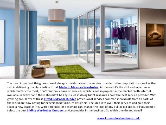Sliding Wardrobes Dundee Bedroom Furniture Aberdeenshire