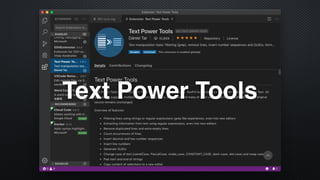 Text Power Tools
 