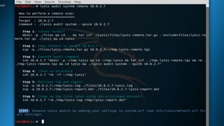 執⾏行行遠端安全稽核
 