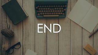 END
 
