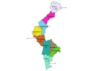 Nepal
                                           6 PKDL
180 cases of Kala azar in 2011
Uttar Dinajpur (West Bengal)
Including 11 PKDL




                                  Bangladesh


        Bihar

                3 PKDL




                                  2 PKDL
 