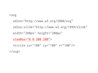 <svg 
xmlns="http://www.w3.org/2000/svg" 
xmlns:xlink="http://www.w3.org/1999/xlink" 
width="200px" height="200px" 
viewBox="0 0 200 200"> 
<circle cx="100" cy="100" r="100"/> 
</svg> 
 
