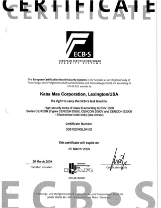 Kaba cencon2000 certificate_ecb-s_01