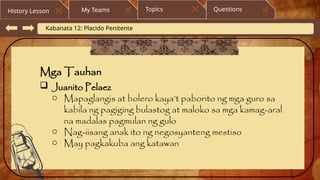 Kabanata 10 - 14 EL FILIBUSTERISMO MIGUEL.pptx