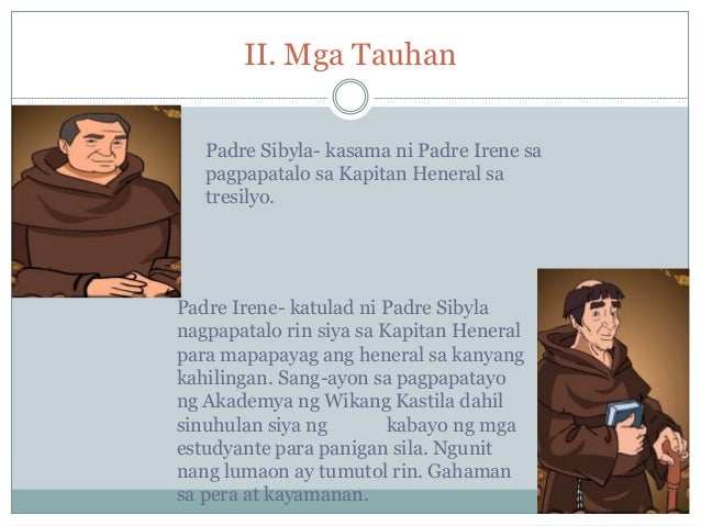 El Filibusterismo Kabanata 28 Tauhan At Ginampanan