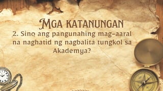 Kabanata 22 El Fili: Ang Pagtatanghal