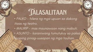 Kabanata 22 El Fili: Ang Pagtatanghal