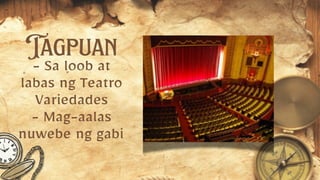Kabanata 22 El Fili: Ang Pagtatanghal
