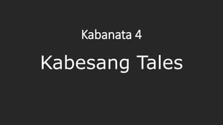 Kabanata 4
Kabesang Tales
 
