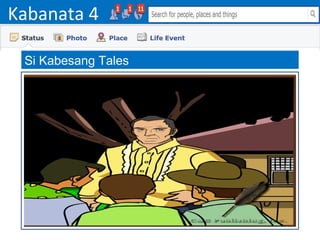 Kabanata 4 
Si Kabesang Tales 
 