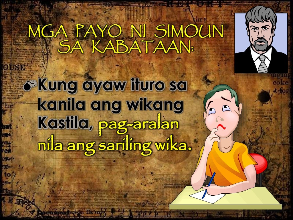 mga paksa: El Filibusterismo Kabanata 7 Buod