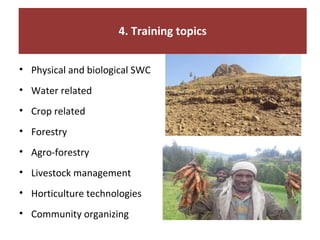 Capacity building interventions at the Kabe Watershed Pilot Project in Ethiopia, 2011-2013