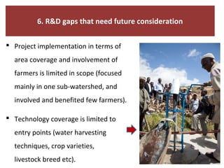 Report on the implementation of the Kabe Watershed Pilot Project in Ethiopia, 2011-2013