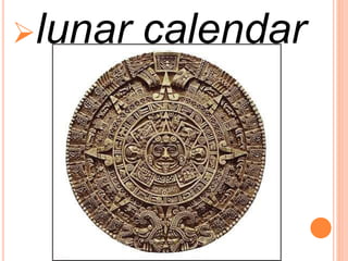 lunar calendar
 
