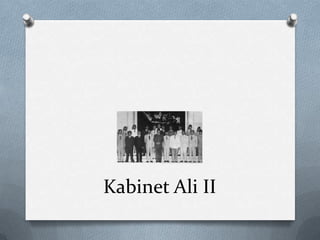 Kabinet ali II | PPTX
