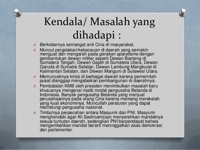 Kabinet Ali Ii Kabinet Ali Ii