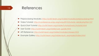 Data Preprocessing using Python programming language | PPTX