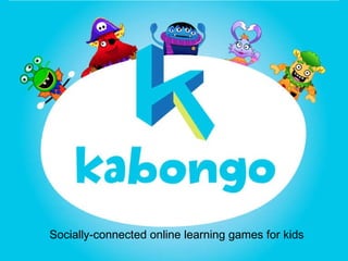 Socially-connected online learning games for kids 