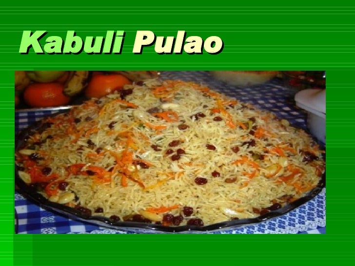 Kabuli Pulao