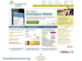 foundationcenter.org
 