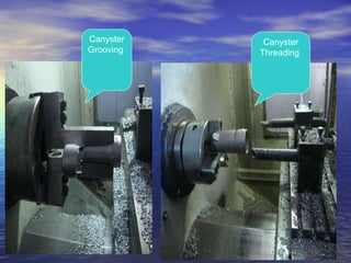 Canyster Grooving  Canyster Threading  