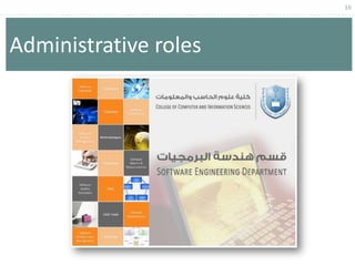16




Administrative roles
 