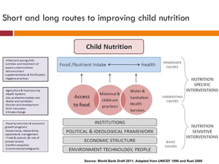 Understanding agricultural and nutrition linkages, is there a gender dimension?