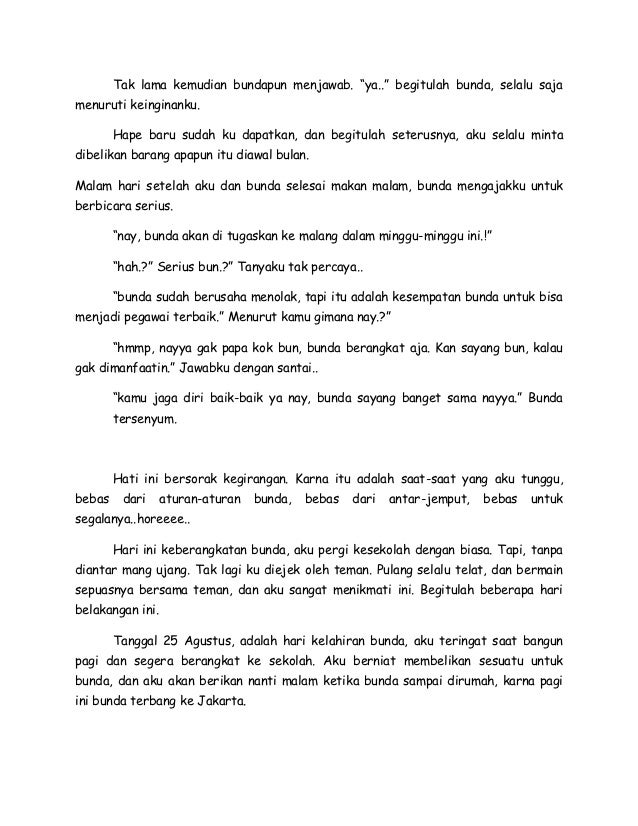 Kado Terakhir Untuk Bunda