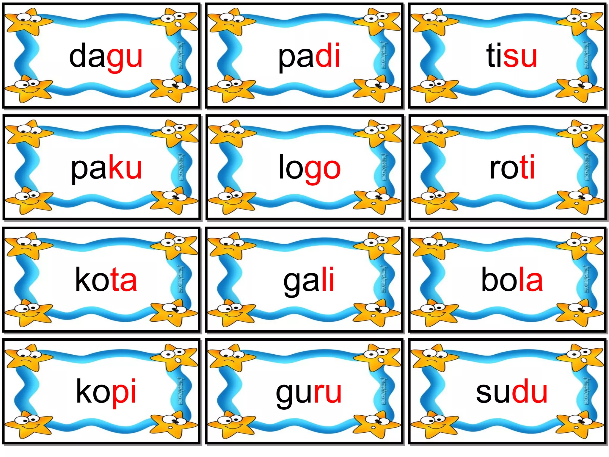 Kad perkataan kvkv modul linus 2015 | PPT