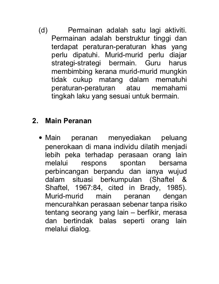 Kaedah Teknik Pengajaran