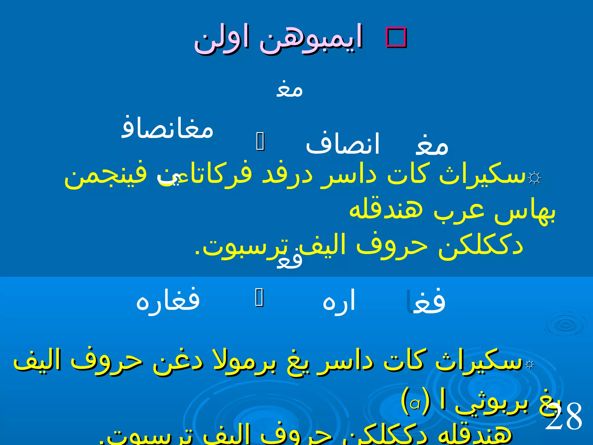 Kaedah Jawi DBP | PPT