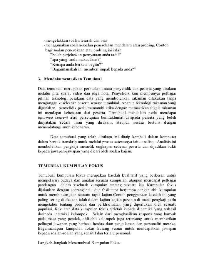 Kaedah Kutipan Data Kaedah Kutipan Data