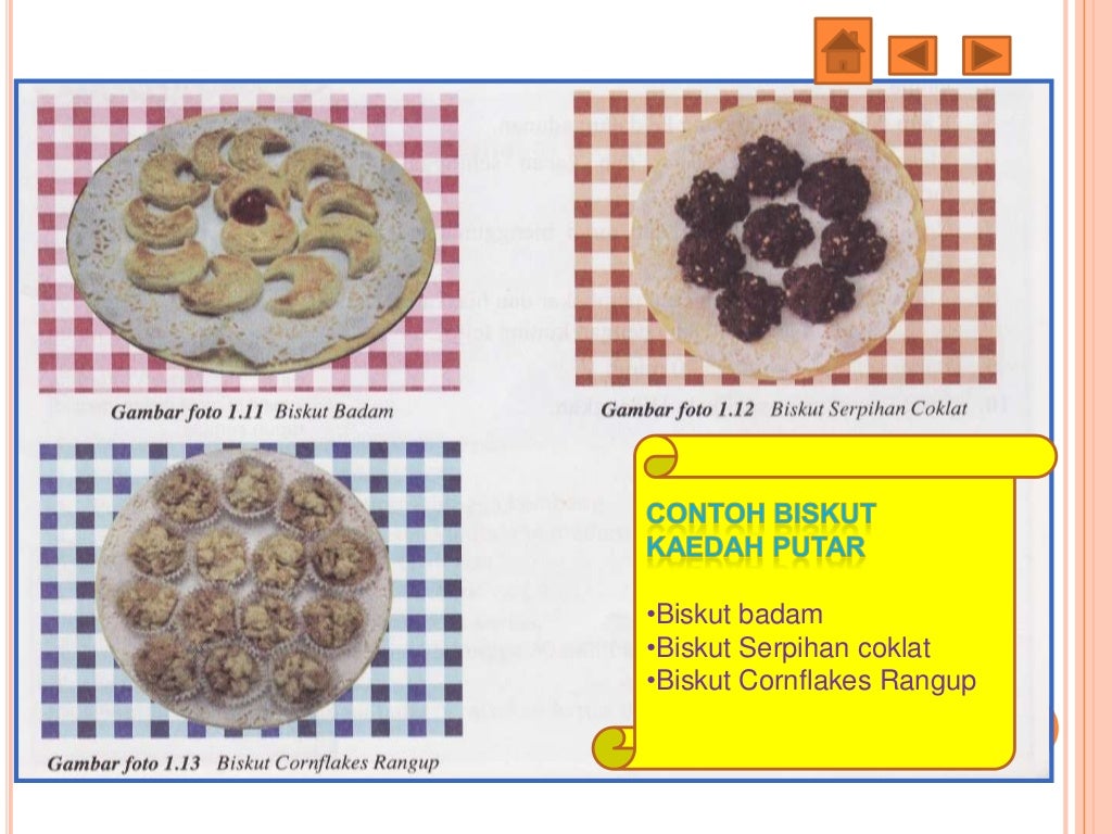 kaedah membuat biskut dan kek