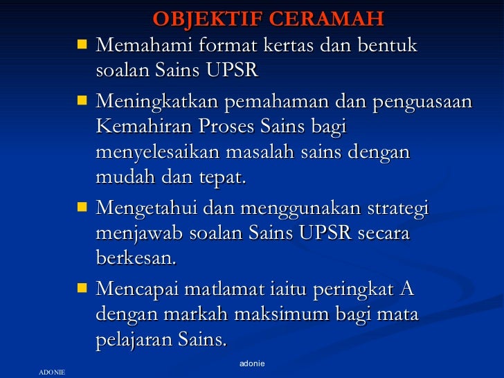 Kaedah menjawab soalan sains bahagian b (siri 2)