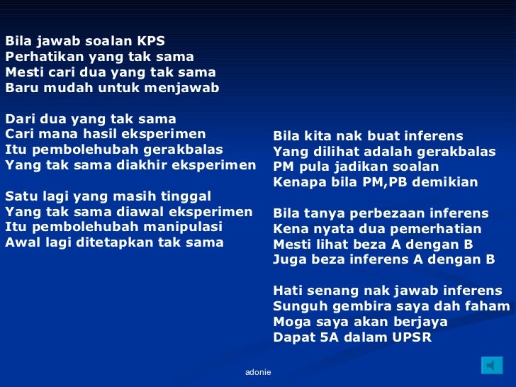 Kaedah menjawab soalan sains bahagian b (siri 2)