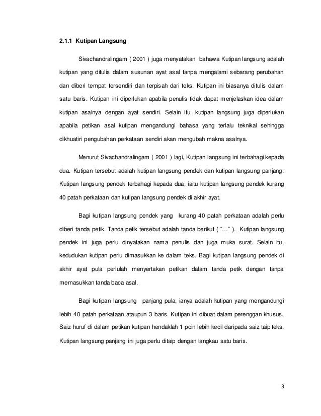 Kaedah Penulisan Ilmiah