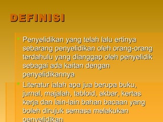 Apa Maksud Penyelidikan