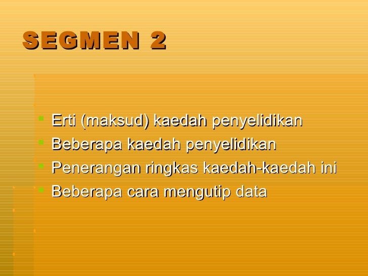 Kaedah penyelidikan tn.hj jamaluddin hashim
