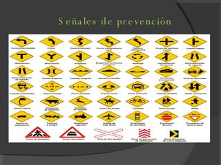Señales de prevención 