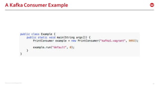 ©2015 Couchbase Inc. 39
A Kafka Consumer Example
 