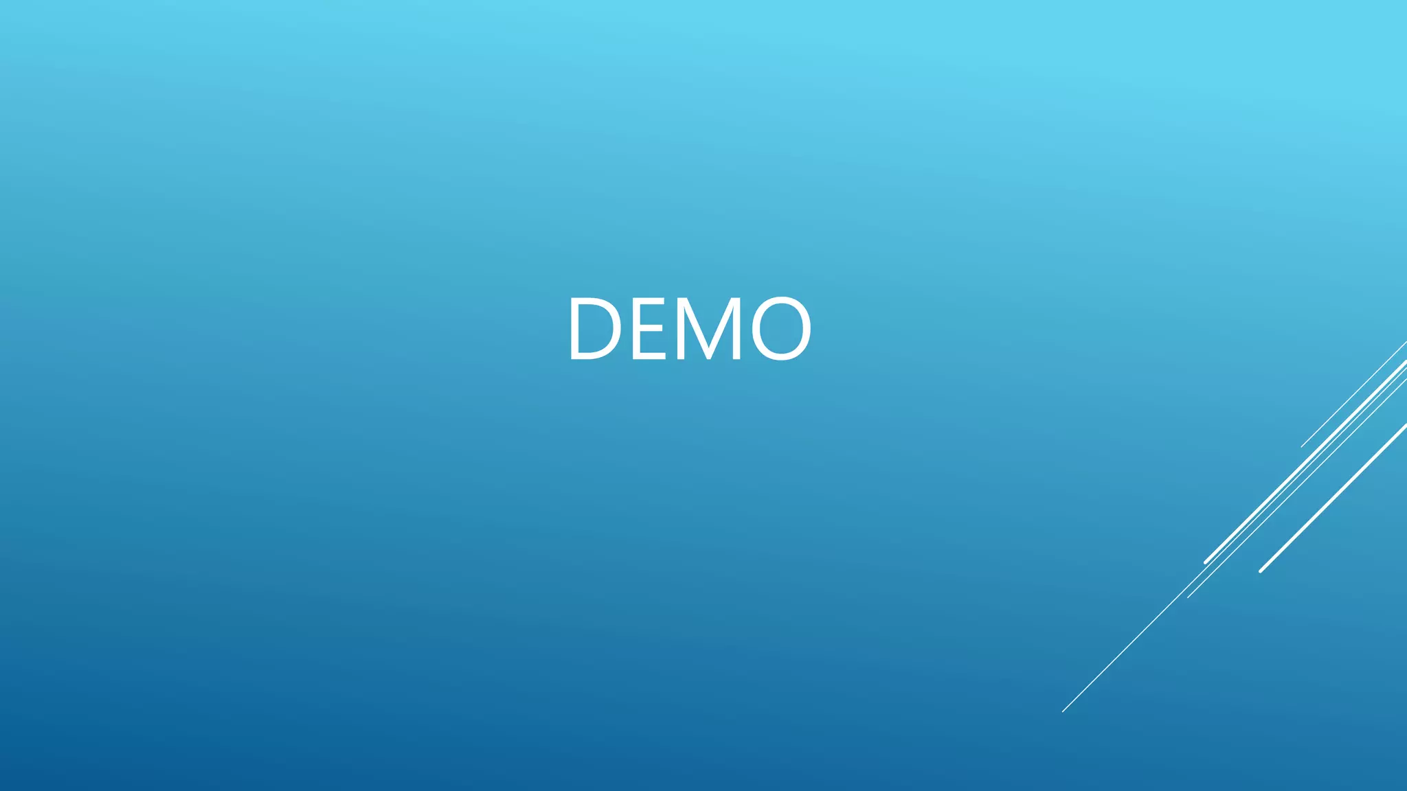 DEMO
 