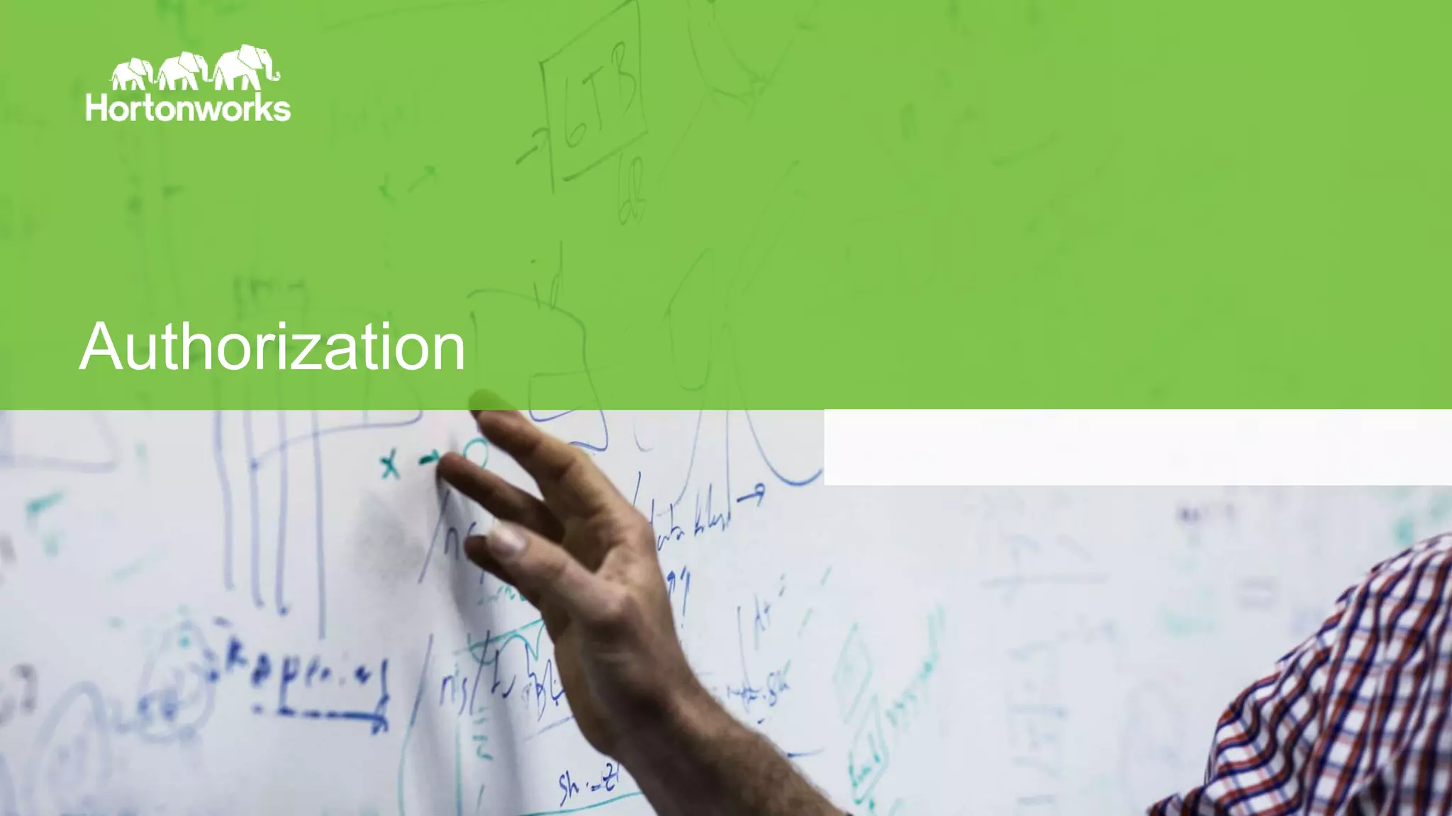 Page26 © Hortonworks Inc. 2014
Authorization
 