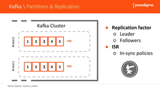 Kafka y python | PPTX